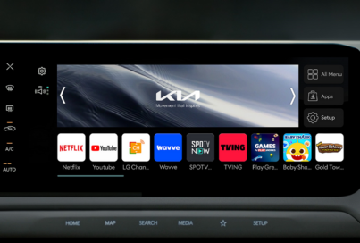 LG's Advanced Automotive Content Platform Features in Kia's Newest Electric Vehicle